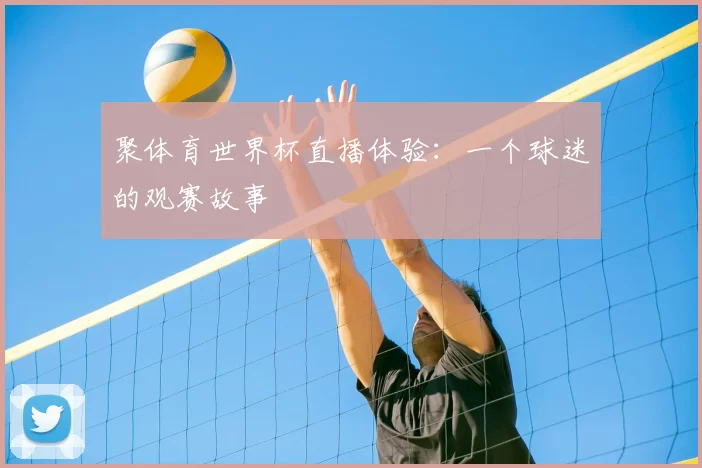聚体育世界杯直播体验：一个球迷的观赛故事